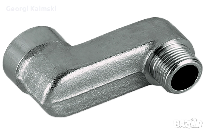 Ексцентричен фитинг / Ексцентрик за радиатор Вътрешна и външна резба M/F 1/2" x 10мм, снимка 1