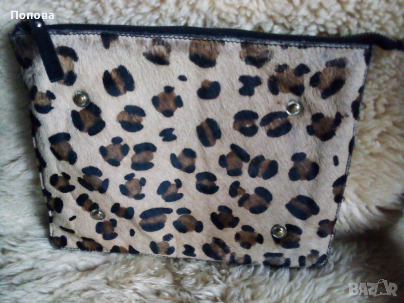 Уникален несесер естествена кожа, снимка 1