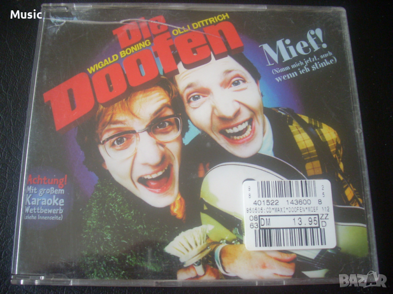 Die Doofen ‎– Mief! (Nimm Mich Jetzt, Auch Wenn Ich Stinke) сингъл диск, снимка 1