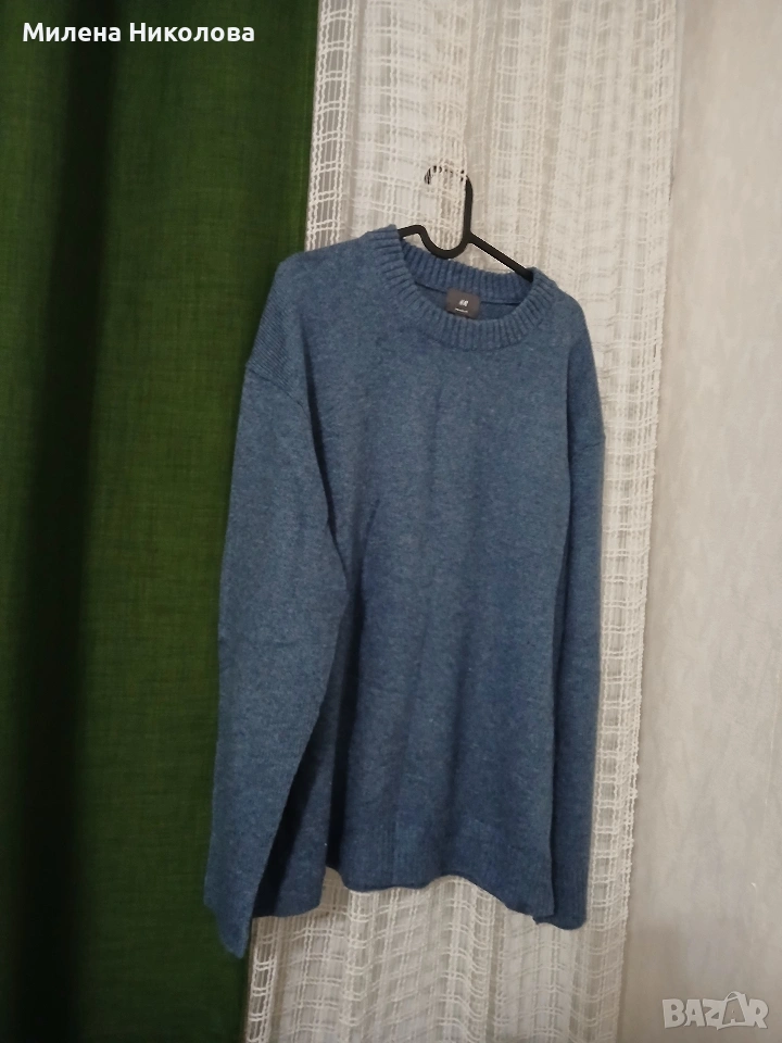Голям нов мъжки пуловер Л, снимка 1