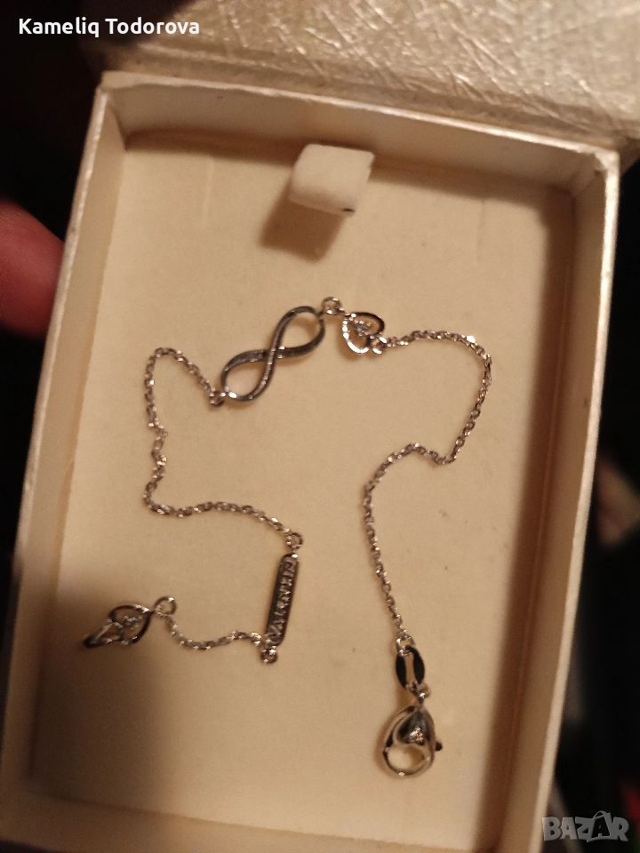 БЯЛО ЗЛАТО С ДИАМАНТИ, снимка 1