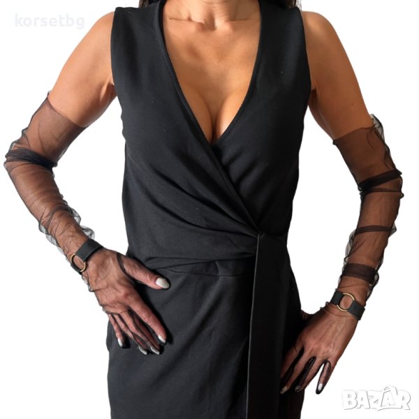 Тюлени ръкавици с гривни с бронзови халки 7051+8556-2pcs, снимка 1