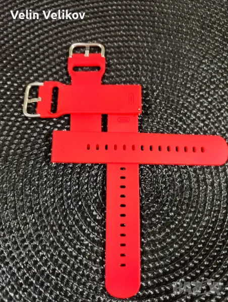 Оригинални силиконови часовникови верижки ленти 22мм, съвместими с Samsung Galaxy Watch, снимка 1