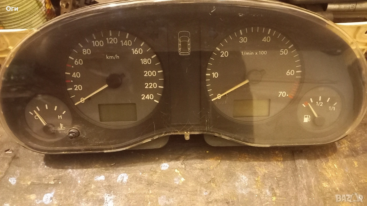 Километражно табло за Фолксваген Шаран 2.0 115к.с. 7M0919881 / 95VW-10849-VB, снимка 1