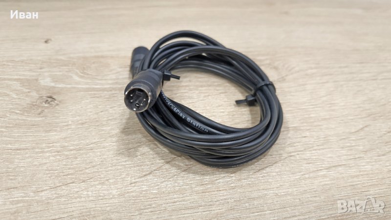 S-Video кабел 4 пина, мъжки към женски, снимка 1