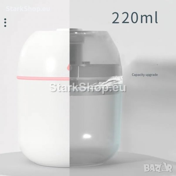 Мини дифузер, овлажнител, ароматизатор за кола и дома SS-220, снимка 1
