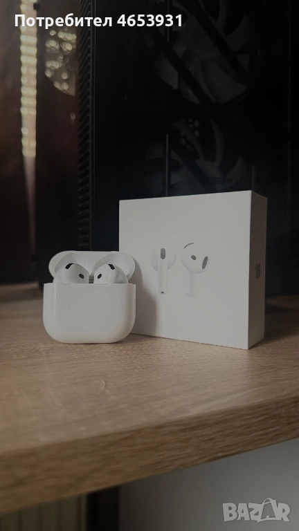 Apple AirPods 4 , снимка 1