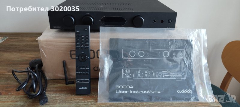 Audiolab 6000A - amp, dac, phono, bluetooth, снимка 1