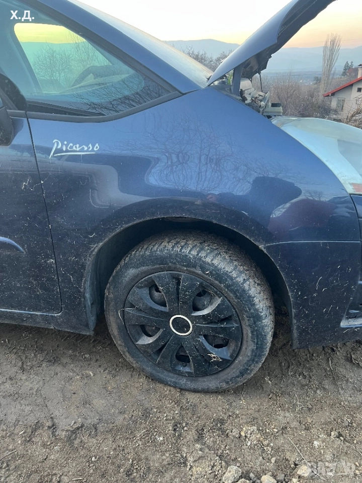 Десен калник Ситроен Ц4 Пикасо 2007г , снимка 1