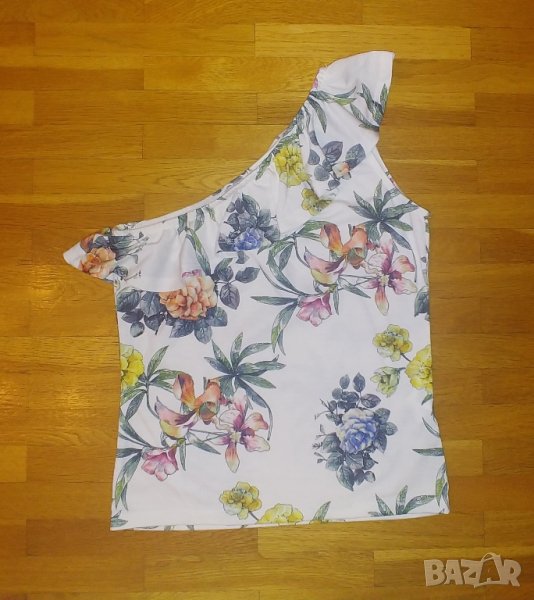 Блуза с едно рамо, XS размер, снимка 1