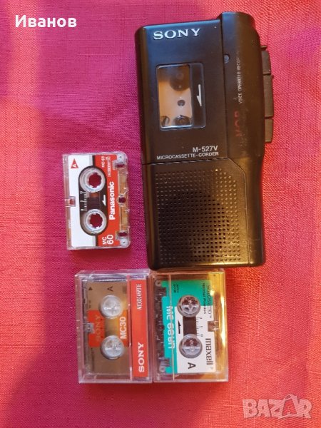 SONY M-527V MICRO CASSETTE CORDER , снимка 1
