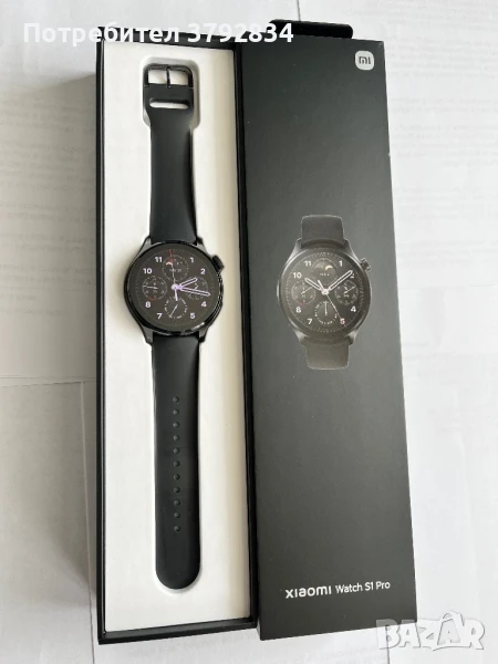 Смарт часовник Xiaomi S1 PRO като нов, снимка 1