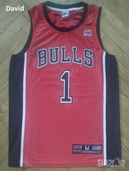 NBA потник Chicago Bulls x Derrick Rose 1, снимка 1
