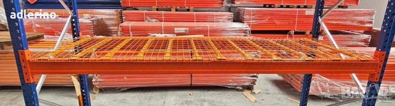 Метална решетка за палетни стелажи, 106 х 133 см, снимка 1