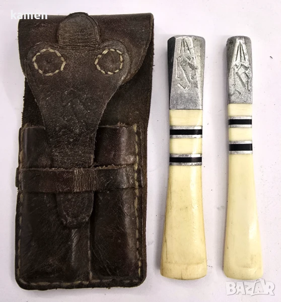 Две цигарета слонова кост, снимка 1