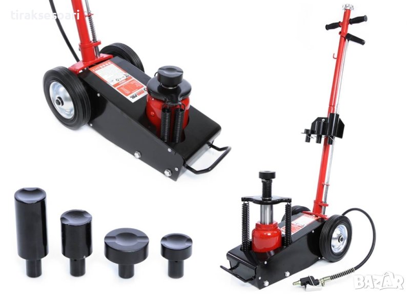 Пневматично-Хидравличен Крик Тип Крокодил 22 тона За Камиони Бусове, снимка 1