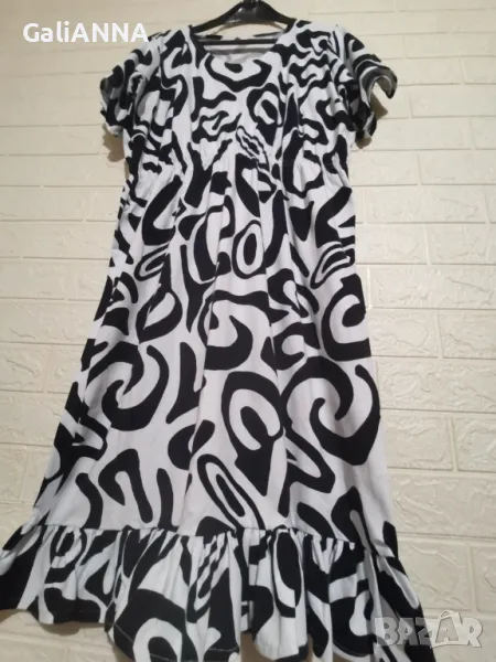НОВА СТРАХОТНА РОКЛЯ ЕФЕКТЕН ДЕСЕН 3XL, снимка 1