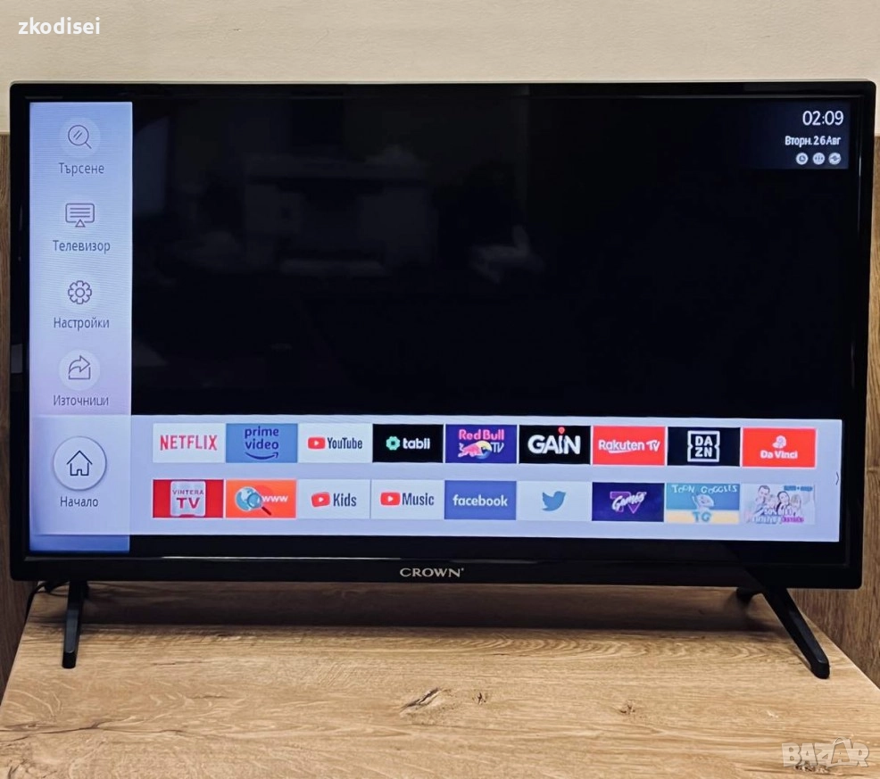 Smart TV CROWN 32NV56LW 32 Инча, снимка 1