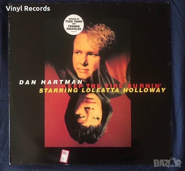 Dan Hartman Loleatta Holloway – Keep The Fire Burnin' Vinyl, 12", снимка 1