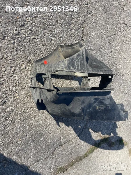 Porsche panamera GTS / turbo въздуховод 97057532100 / 97057564100, снимка 1