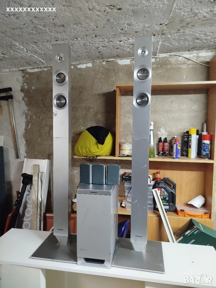 Колони за система за домашно кино с буфер (неактивни), снимка 1