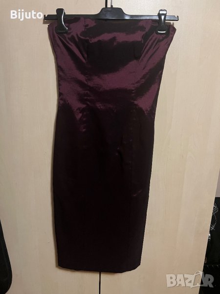 Рокля сатенена тафта S размер, снимка 1