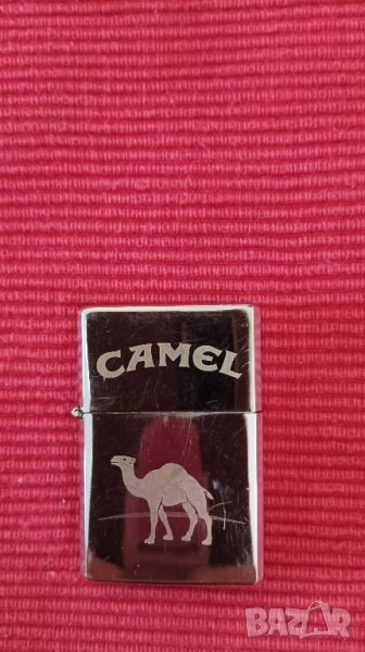 Бензинова запалка CAMEL тип ZIPPO. , снимка 1