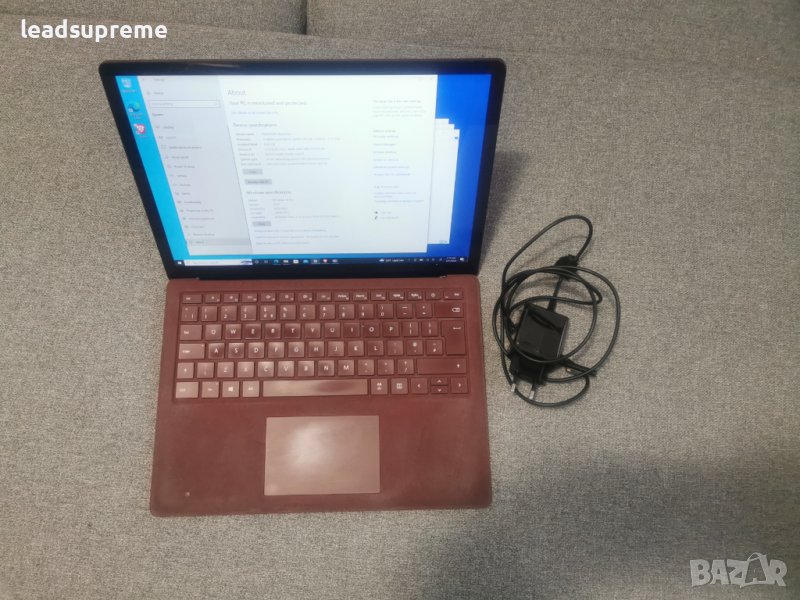 Microsoft surface laptop i5 7200u 8gb 256 ssd, снимка 1