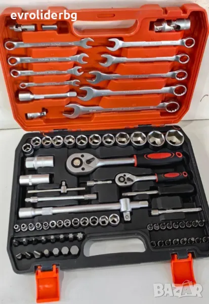 СУПЕР ПРОМОЦИЯ!!! ШОК ЦЕНА!!! НОВ МОДЕЛ ГЕДОРЕ DTOOLS 82части 1/2 – 1/4., снимка 1