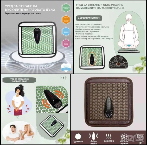 Неволно Изпускане на Урина Инконтиненция Укрепване на Тазовите Мускули Стягане на Тазовото Дъно Жени, снимка 1