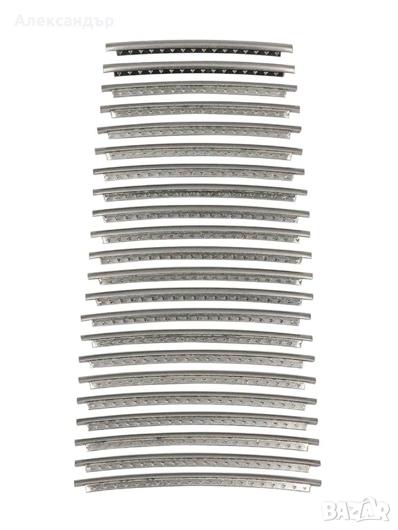 Стоманени прагчета за китара 2.90 Х 1.45 Hosco Japan, снимка 1