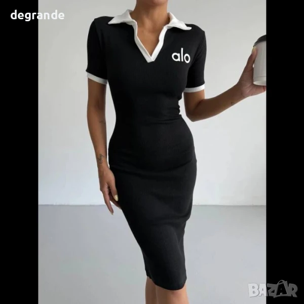 Черна СПОРТНА рокля Alo, снимка 1