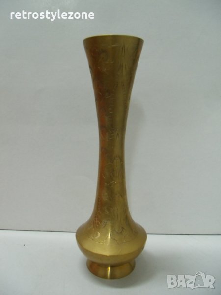 № 6043 стара метална / месингова ваза  , снимка 1