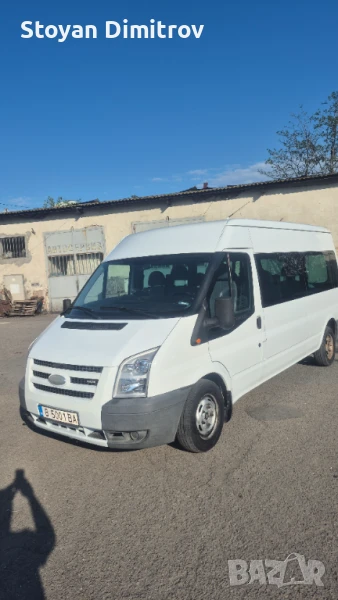Пътнически бус под наем осем + едно с климатик управлява се с б категория макси багажно, снимка 1