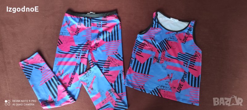 146 спортен комплект клин и потник, екип за спорт, снимка 1