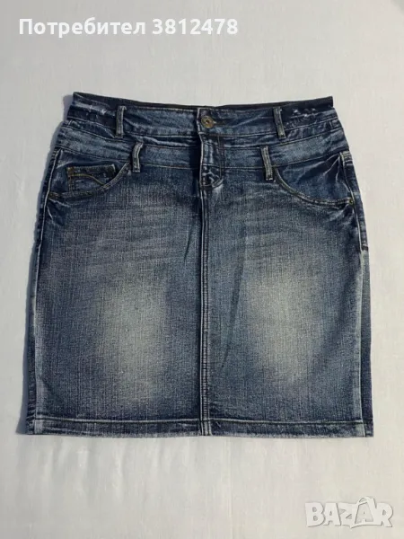 COLOURS OF THE WORLD Дамска дънкова пола , снимка 1