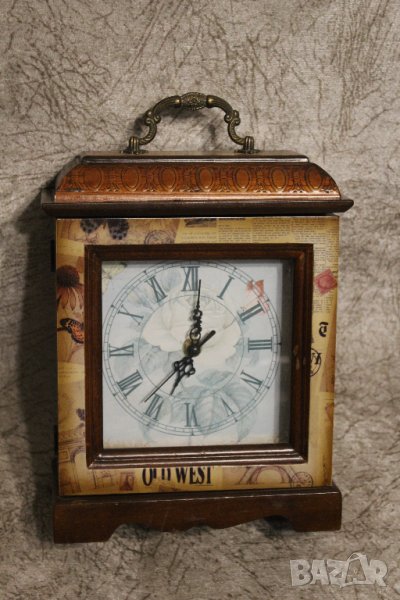 Настолен ретро кварцов часовник, снимка 1