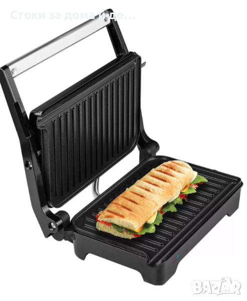 ✨Сандвич мейкър/грил ECG S 2070 PANINI, 1200W, Черен , снимка 1