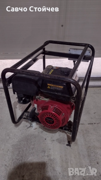 Бензинов генератор 4 киловата монофазен, снимка 1