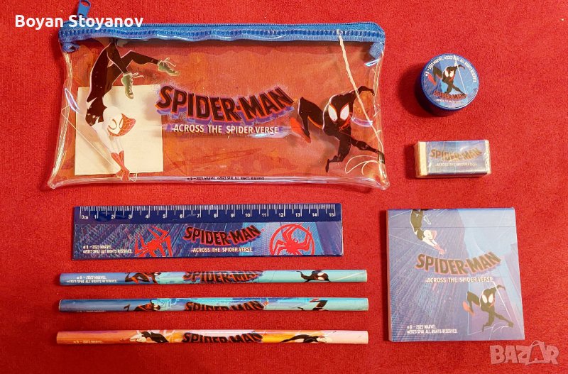 Оригинален несесер Спайдърмен през Спайди вселената с принадлежности, снимка 1