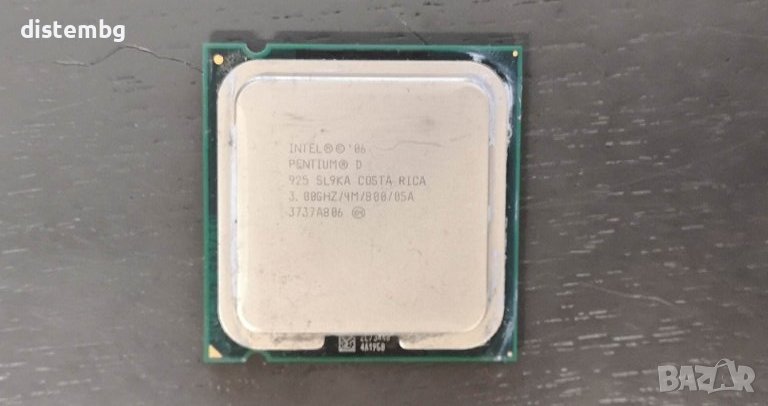 Процесор Intel Pentium D 925 SL9KA 4M Cache, 3.00 GHz, 800 MHz FSB, снимка 1