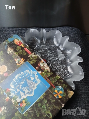 Немска коледна чиния, снимка 4 - Чинии - 52371838