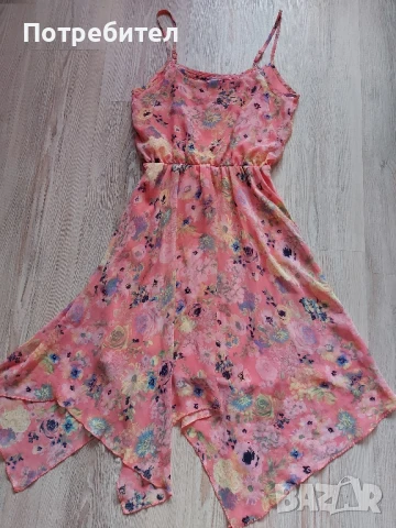 Нова лятна рокля с презрамки S-М, снимка 1