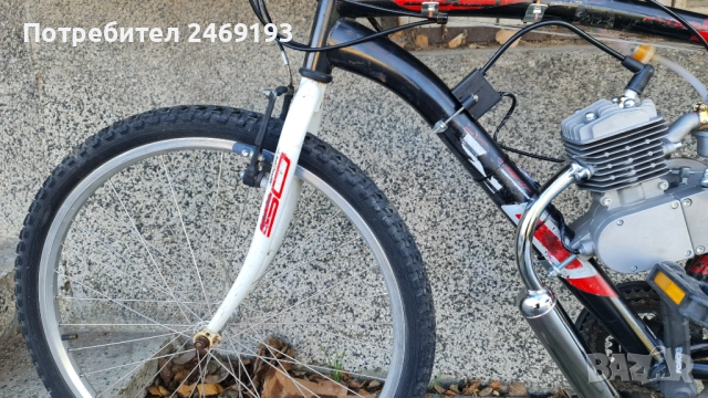 Моторно колело 80куб , снимка 4 - Велосипеди - 52789920