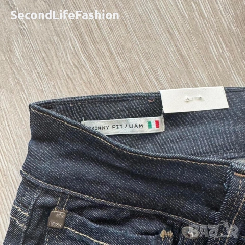 Мъжки тесни дънки Jack And Jones Liam оригинални размер 28/30, снимка 3 - Дънки - 53020010