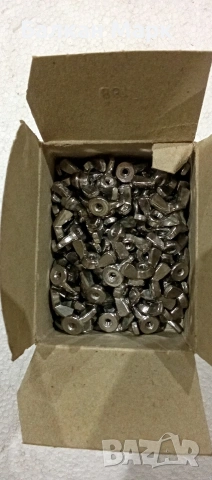 Крилчата гайка M3 – неръждаема стомана, 100 бр.