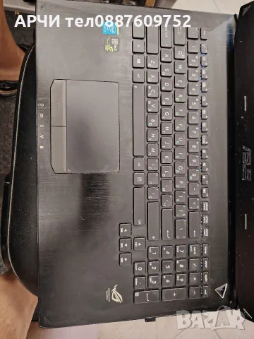17.3 Asus Rog G750`Core i7-4700HQ/Nvidia GTX 870-192 bit/4GB RAM 1TB HDD/Full HD, снимка 7 - Лаптопи за игри - 56069965