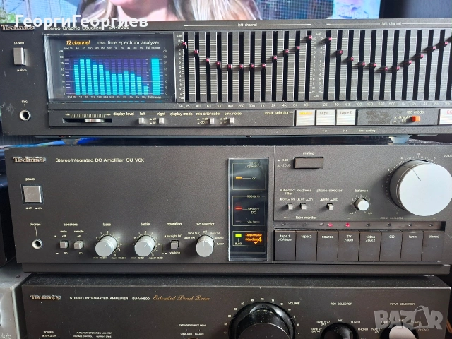 TECHNICS SU-V6X TECHNICS SH-8055, снимка 4 - Ресийвъри, усилватели, смесителни пултове - 53446020