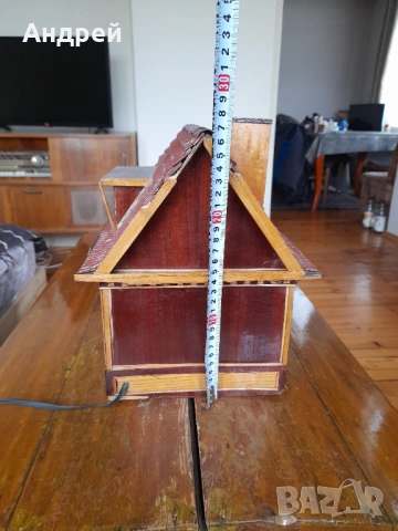 Стара дървена къщичка,декорация, снимка 3 - Други ценни предмети - 53334968