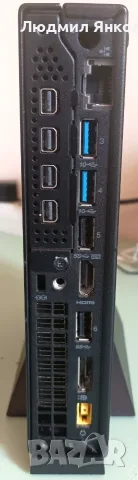Професионален к-т:Lenovo ThinkStation P330 Tiny + 2K Монитор ThinkVision , снимка 8 - Работни компютри - 55770454